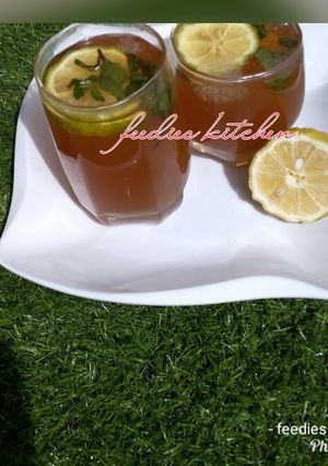 A picture of Mint ice tea.