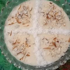 A picture of Zafrani kheer.
