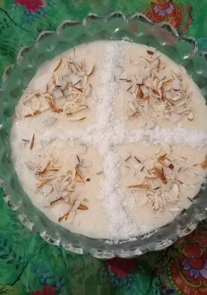 A picture of Zafrani kheer.