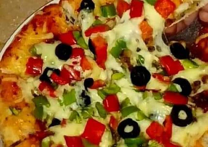 Minced pizza #Ramadankitayari