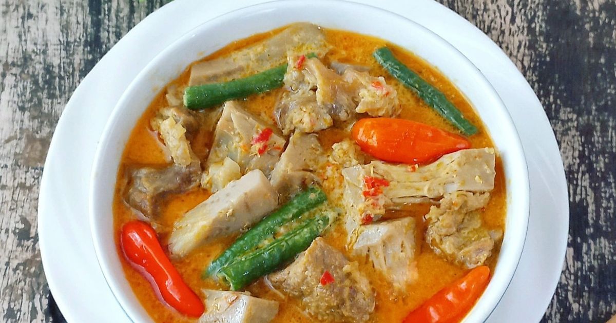 Gulai Nangka Daging Sapi
