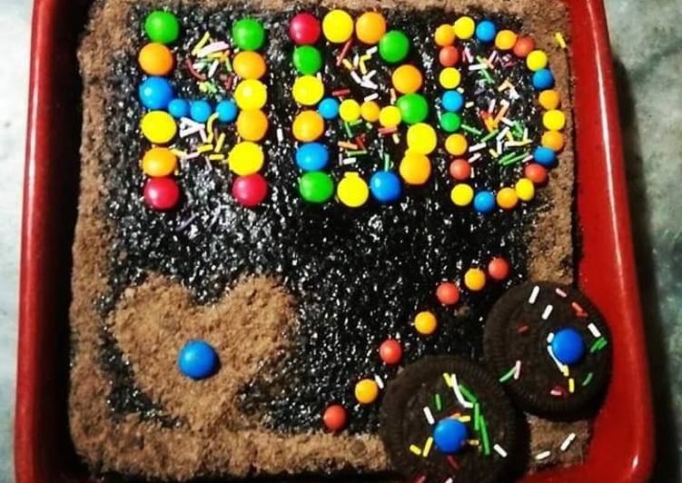 3 ingredient Oreo Cake/Lockdown Cake๐๐ช๐ซ