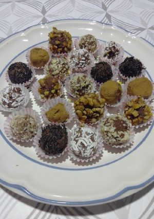 Una foto de Trufas de chocolate