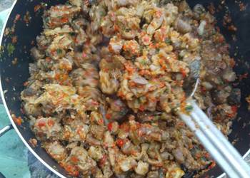 Easiest Way to Make Appetizing Goat meat Asun