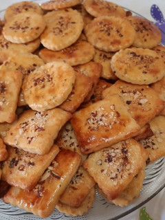 Una foto de Receta fácil de galletas saladas