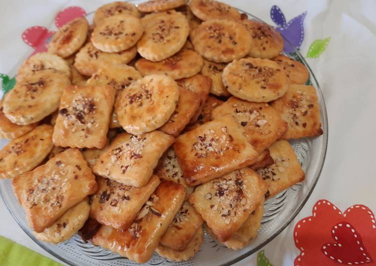 Receta fácil de galletas saladas