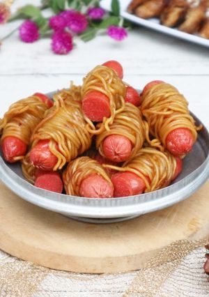 Foto resep Sosis Gulung Indomie Goreng Crispy