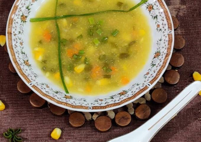 Sweet Corn Vegetable Soup