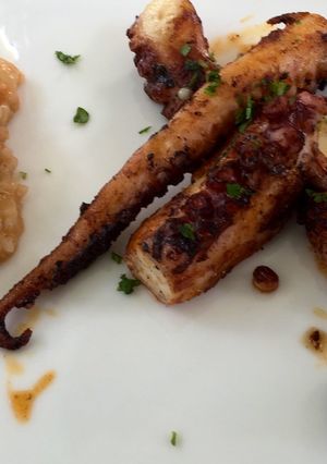 Una foto de Pulpo a la Gallega