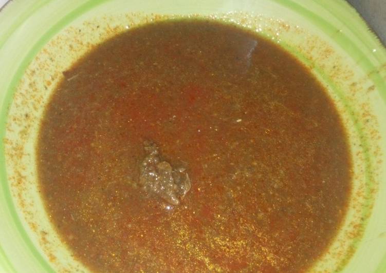 tasty Dried okro soup Recipe | Easy to make Dried okro soup Homemade