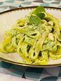Tagliatelle al pesto di zucchine