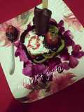 Edible chocolate bowl