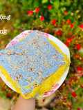Xôi đậu phộng hoa đậu biếc kẹp sầu riêng