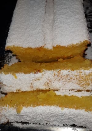 Una foto de Budín húmedo de naranja en licuadora