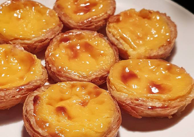 Bagaimana Menyiapkan Portugese Egg Tart ♡ yang Bikin Ngiler