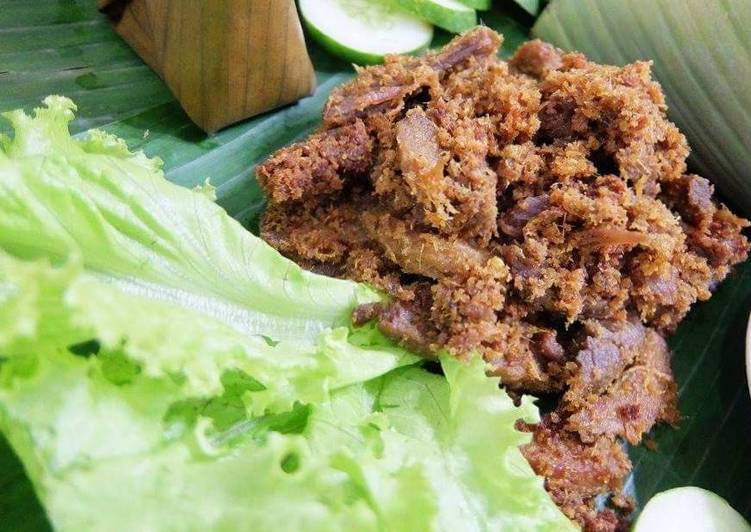 Indonesian Herbs Fried Beef (Empal)