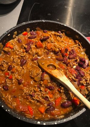 Une photo de Chili con carne