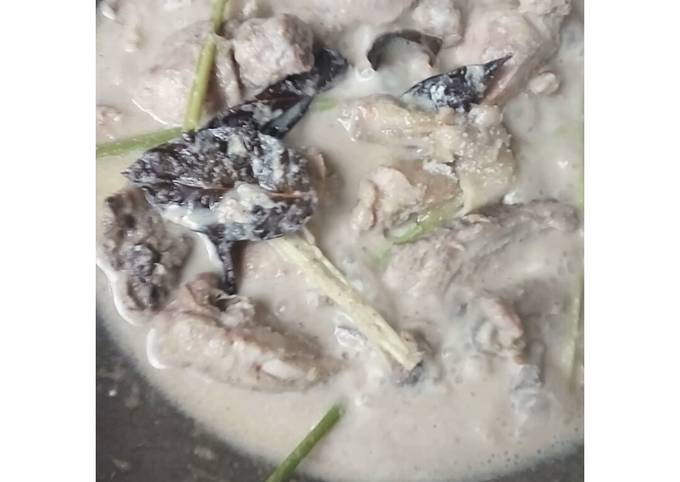 Cara Memasak Opor ayam putih Praktis