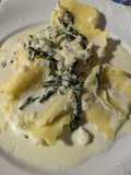 Asperges sauvages à la crème