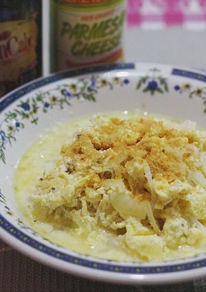 Foto resep Shirataki carbonara #ketofriendly