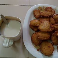 A picture of Kunun gyada da kosai.