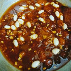 A picture of Aloo Bukharay ki Chutney 😋😋.