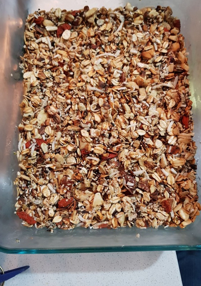 Una foto de Granola light