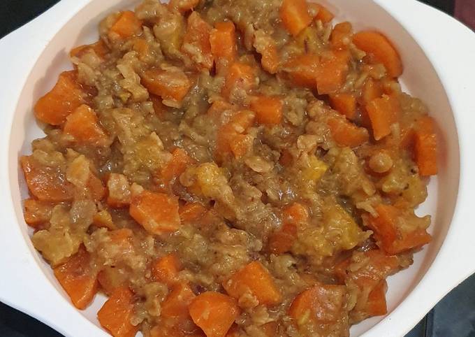 Resep Mpasi bubur kolak yang Bisa Manjain Lidah