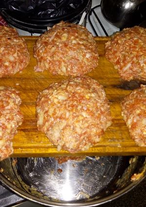 Una foto de Hamburguesas (hamburguesones) caseras
