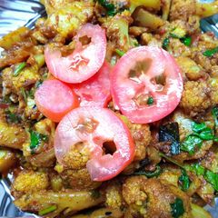 A picture of Fry cauliflower.