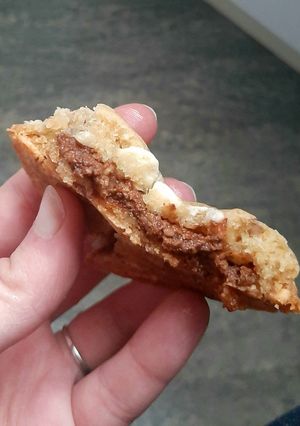 Une photo de Cookies fourrés praliné