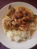 Gulai kambing satset