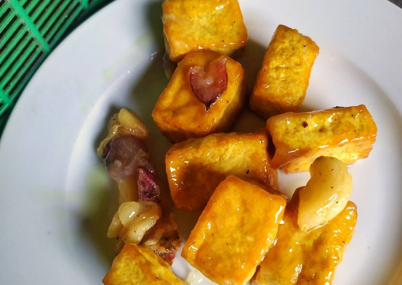 Tahu goreng bawang