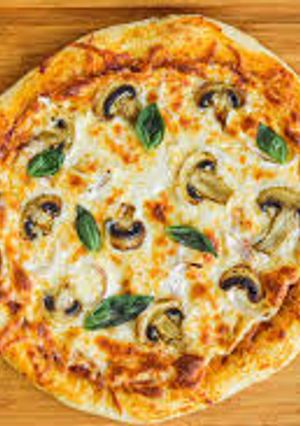 A picture of Homemade pizza.