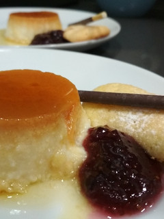 Una foto de Flan de mato