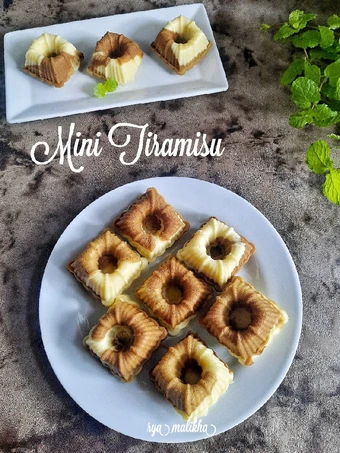 Cara Gampang Membuat Resep Mini Tiramisu Bolu kukus yang Bikin Ngiler Anti Ribet, Lezat