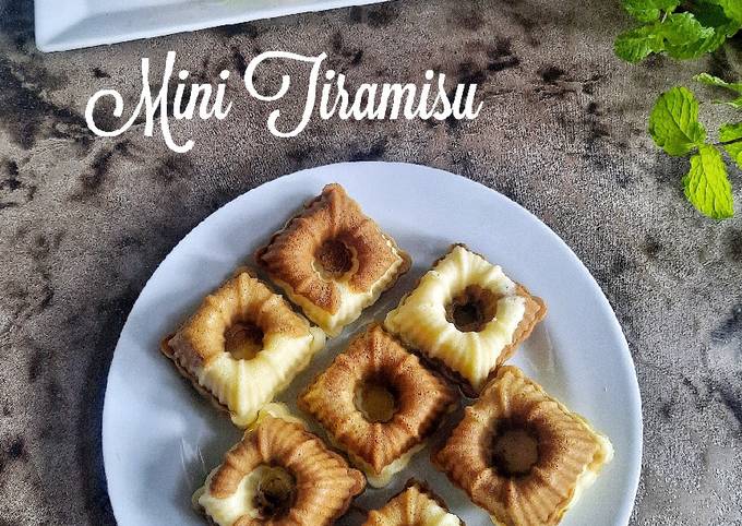 Resep Mini Tiramisu Bolu Kukus Oleh Riya Malikha Cookpad