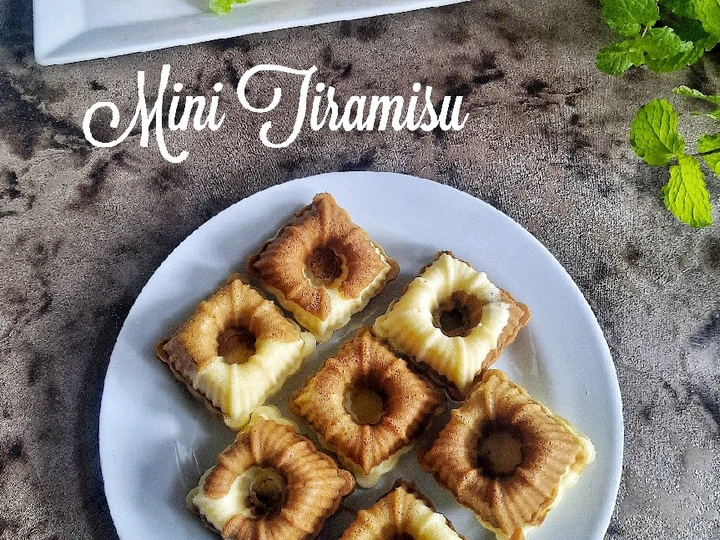 Cara Gampang Membuat Resep Mini Tiramisu Bolu kukus yang Bikin Ngiler Anti Ribet, Lezat