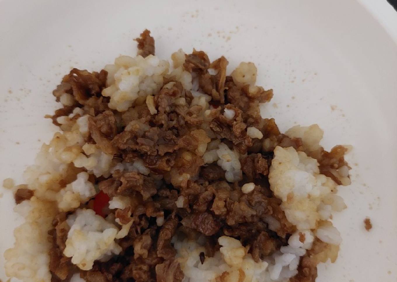 Mpasi daging sliced beef juicy, saos bulgogi