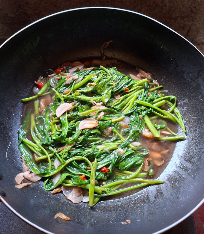 Foto resep Tumis kangkung terasi