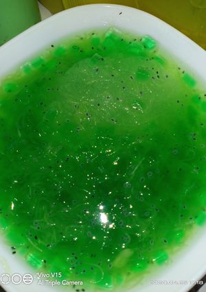 Foto resep Es melon air kelapa
