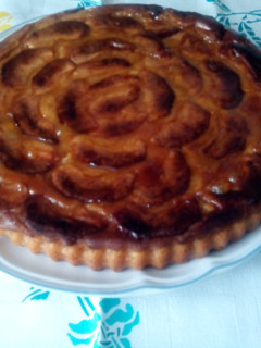 Una foto de Tarta de manzana