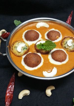 A picture of Shahi Navratna Kofta Curry.