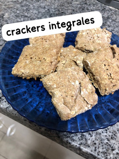 Una foto de Crackers integrales