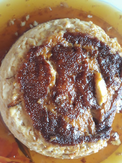 Una foto de Flan de naranja
