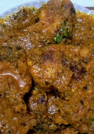 A picture of Rohu  Fish Tikka  Masala.