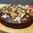 Mini-torta fit de cacao y frutos secos