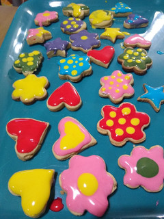 Una foto de Galletitas de mi sobrina Antonia full color! ❤️💛💙💚🧡💜