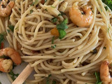 Spaghetti scampi