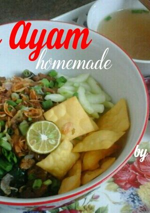 Foto resep Mie Ayam ala abang abang 🍲🐔